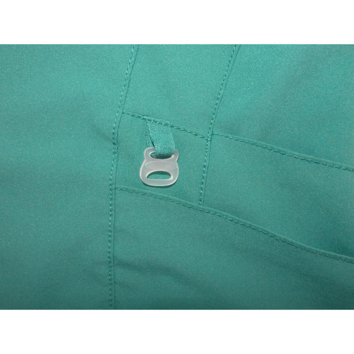 Wink W123 Women Scrub Top XS Teal Green V Neck Modern Fit Short Sleeve 33983