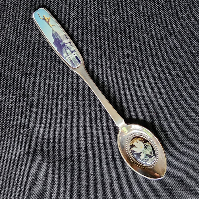 Winnipeg Canada Collectible Travel Souvenir Spoon Prairie Province Silver Plated