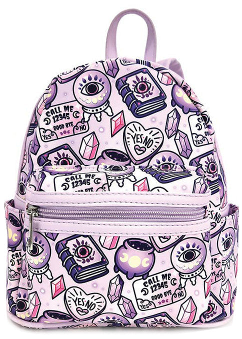 Witchcraft AOP Mini Backpack