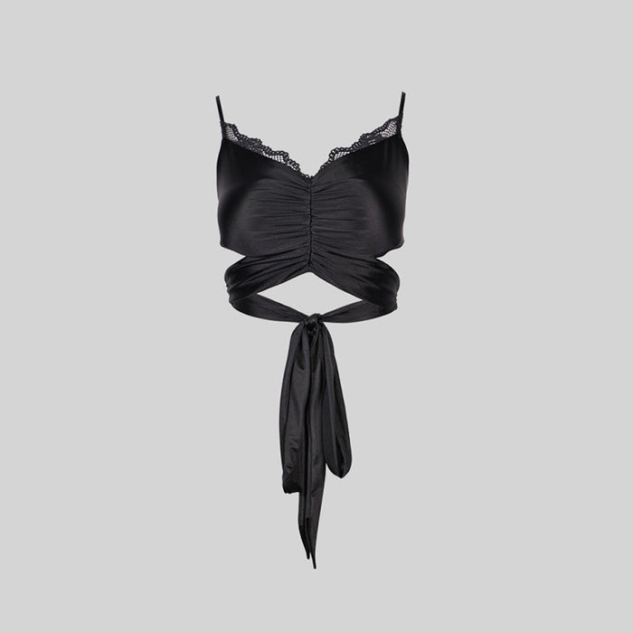 Women's Black Halter Tops Training Dance Tops DanceWear Dance Tops