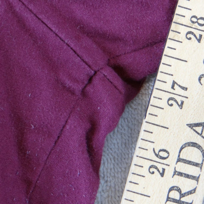 Womens Burgundy Elastic Waist Straight Leg Scrub Pants Wine Red Workwear4