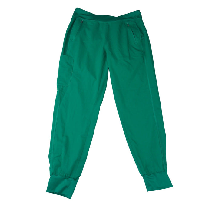 Womens Healing Hands Purple Label Yoga Scrub Joggers Green Medium0