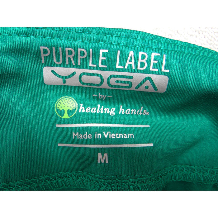 Womens Healing Hands Purple Label Yoga Scrub Joggers Green Medium2