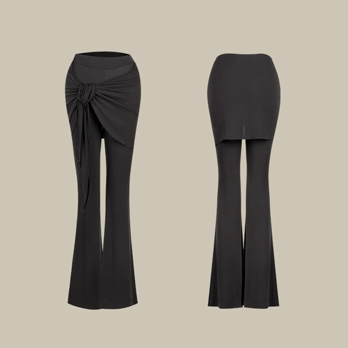 Women's High Waist Pants Latin Dance Wear Training Performance Pants