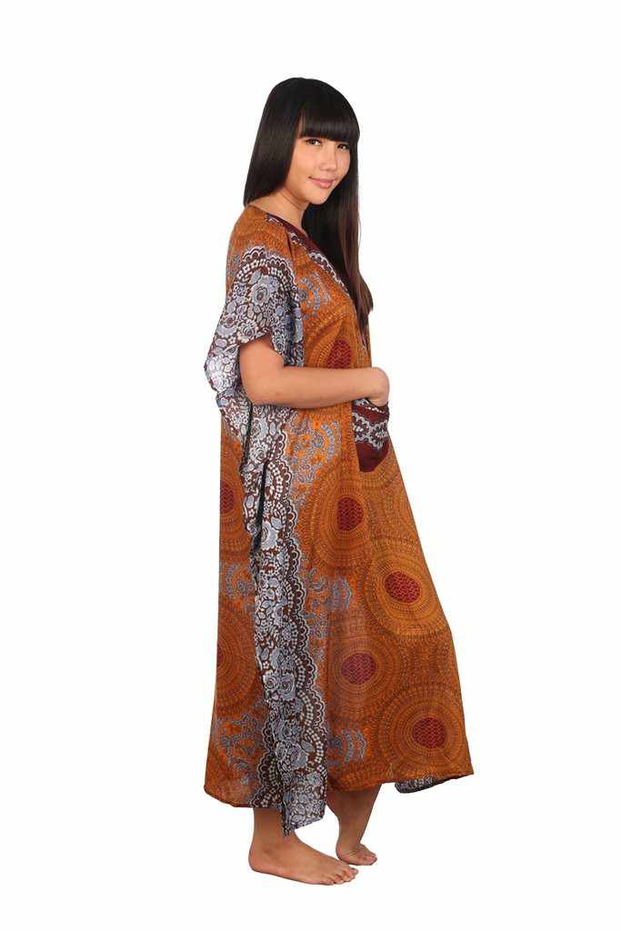 Women's Long Kaftan - Lannaclothesdesign Shop