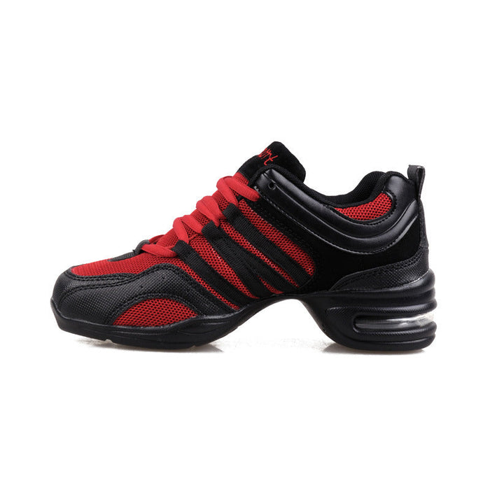 Women's Mesh 4.5cm Training Performance Practice Sneakers Dance Shoes JazDance