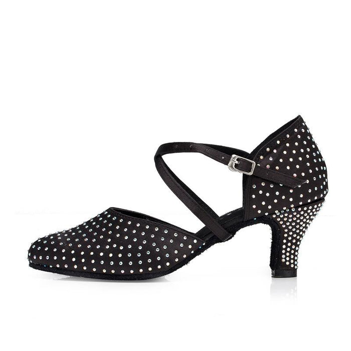 Women's Satin 6cm/7.5cm Heels Ballroom Dance Shoes Modern Dance Shoes