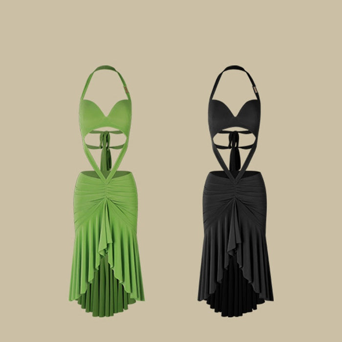 Women's Sleeveless Backless Dance Dress Dance Wear