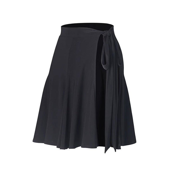 Women's Slit Latin Dance Srt Training Performance Wear