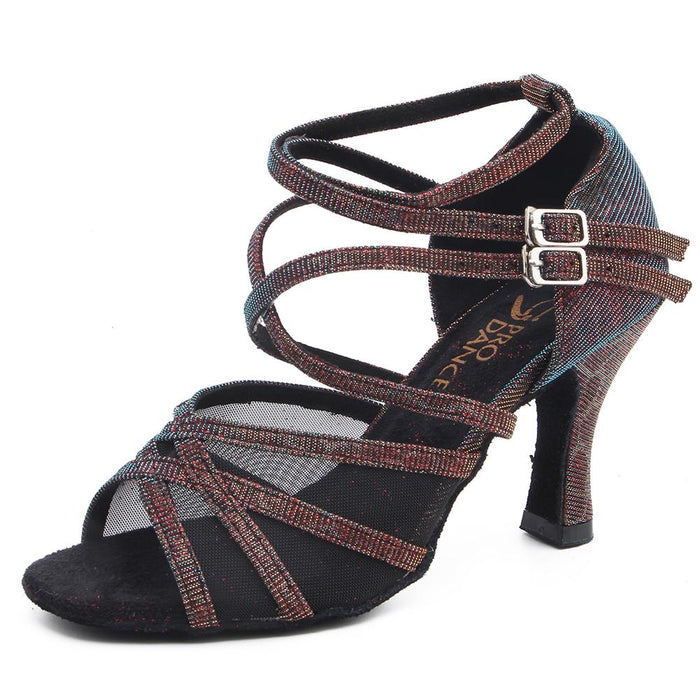 Women's Sparkling Glitter 5.6cm Heel Ballroom Dance Shoes/Latin Shoes