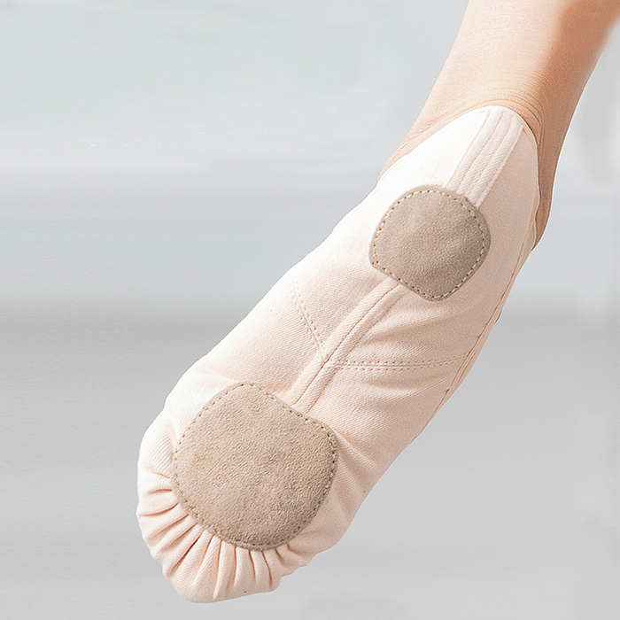 Women's Split-Sole Practice Canvas Ballet Shoes
