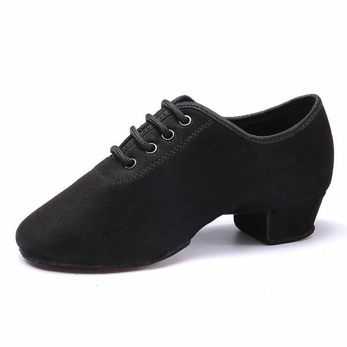 Women's Suede 3.5cm Heel Teaching & Practice Shoes Ballroom Dance Shoes