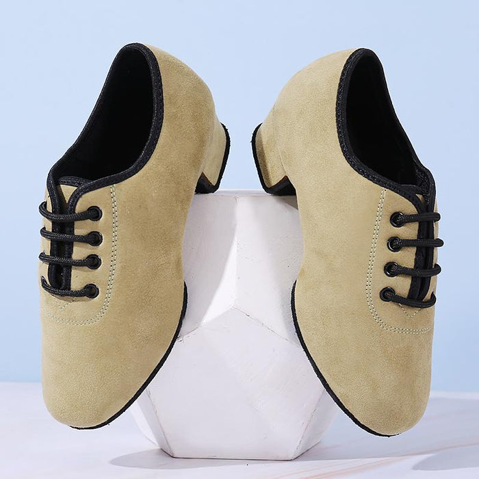 Women's Suede 3.5cm Heel Teaching & Practice Shoes Ballroom Dance Shoes