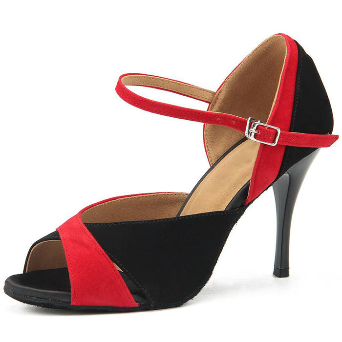 Women's Suede 9cm Tango Dance Shoes