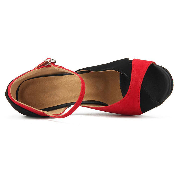 Women's Suede 9cm Tango Dance Shoes