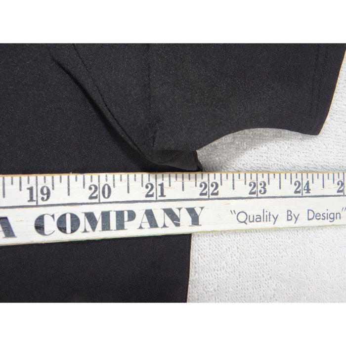 WonderWink Four Stretch Black V Neck Scrub Top Womens Large Short Sleeve3