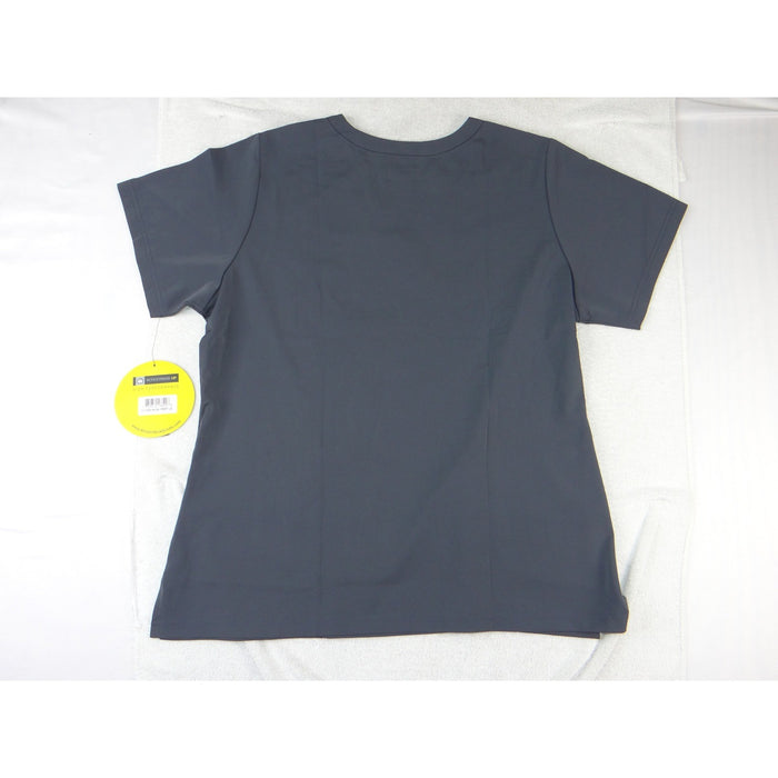 WonderWink HP High Performance V Neck Scrub Top Pewter Gray 6412A Mens Large NWT1