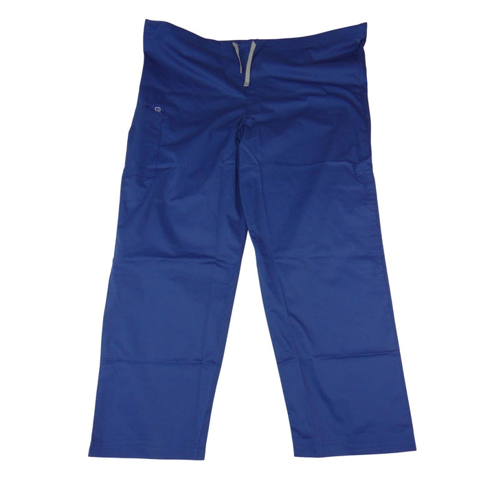 WonderWink WonderWORK Royal Blue Scrub Pants Unisex 2X Cargo Medical 36680