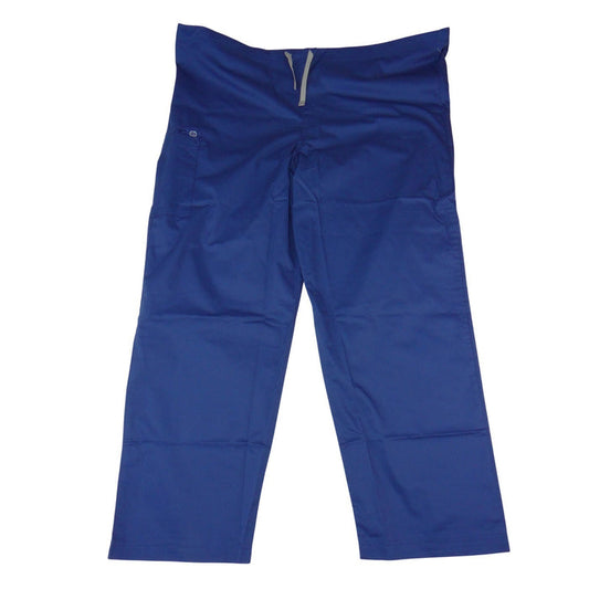 WonderWink WonderWORK Royal Blue Scrub Pants Unisex 2X Cargo Medical 36680
