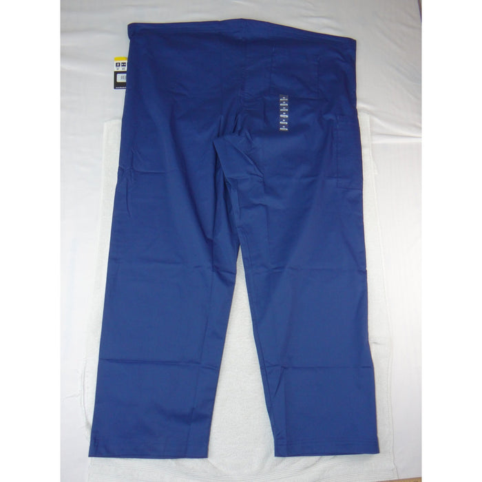 WonderWink WonderWORK Royal Blue Scrub Pants Unisex 2X Cargo Medical 36681