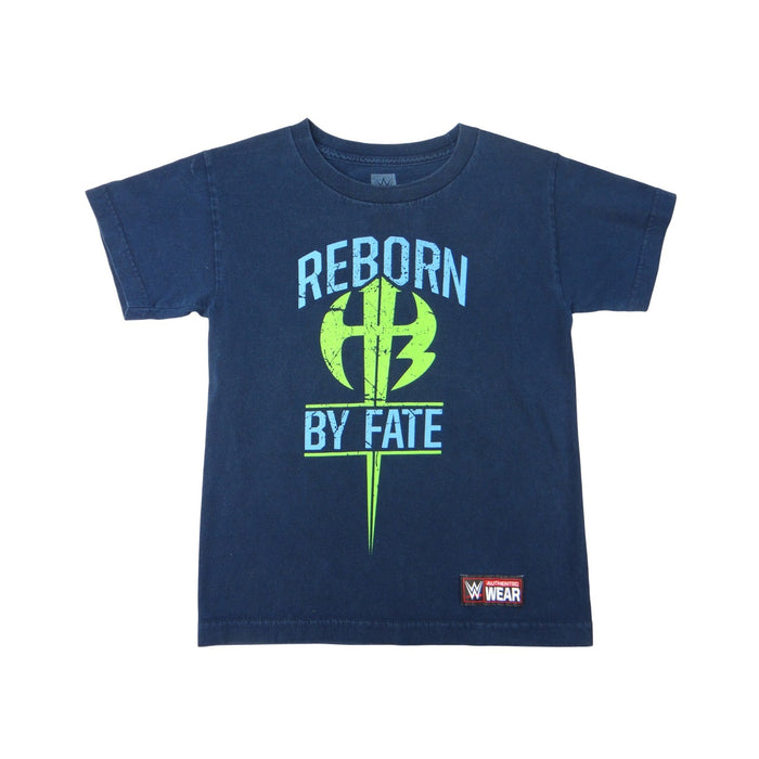 WWE Authentic Wear Youth Medium T Shirt Reborn By Fate Wrestling Tee0
