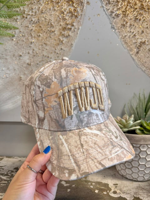WWJD ~ Puff {Embroidered Hat}