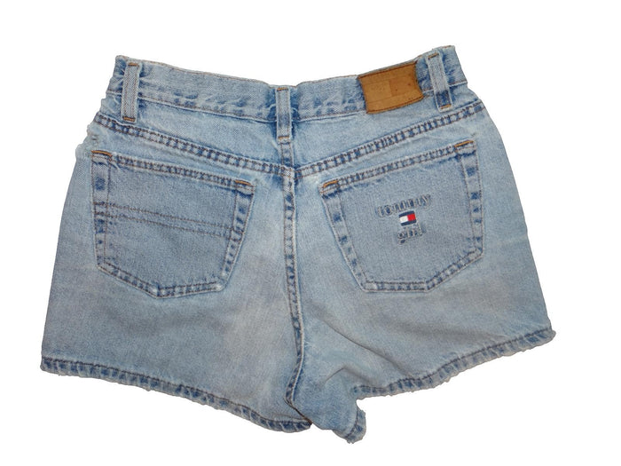 Y2K Tommy Hilfiger Women's Denim Shorts Light Wash1