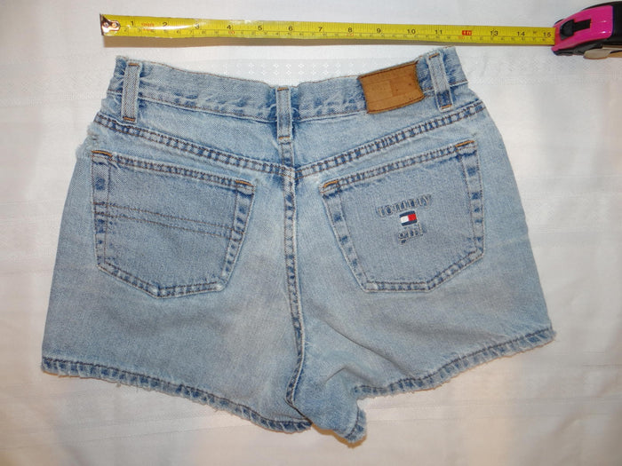 Y2K Tommy Hilfiger Women's Denim Shorts Light Wash4
