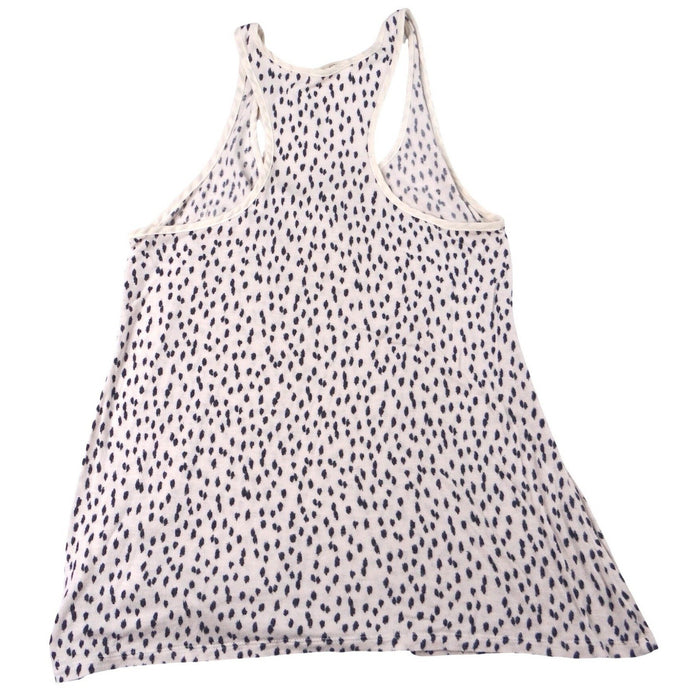 Y2K Vibes Old Navy Women's Juniors Medium Cream Leopard Print Racerback Tank Top2