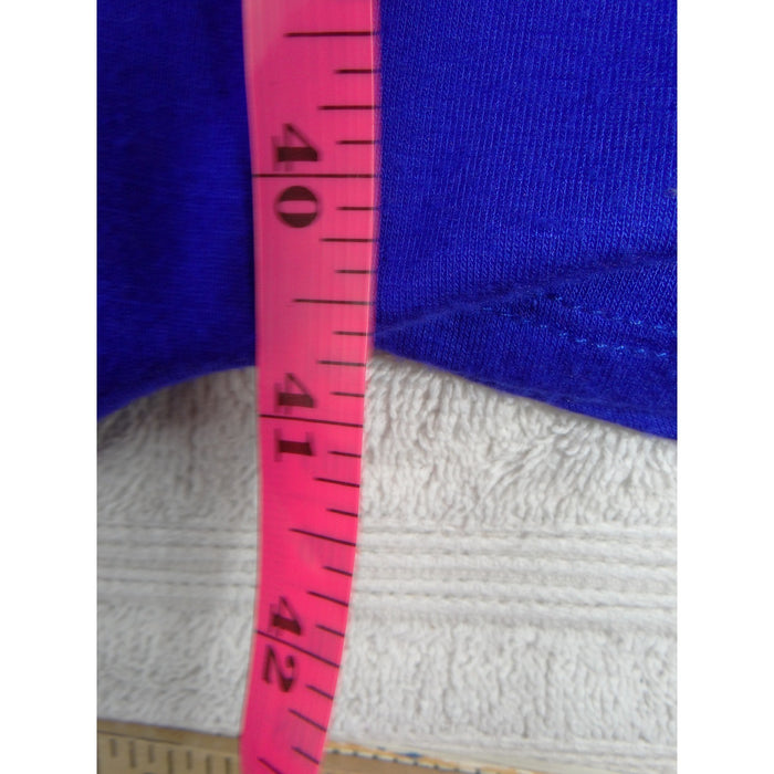 Zenana Outfitters Royal Blue Long Sleeve Swing Dress 2X A Line Jersey Knit2