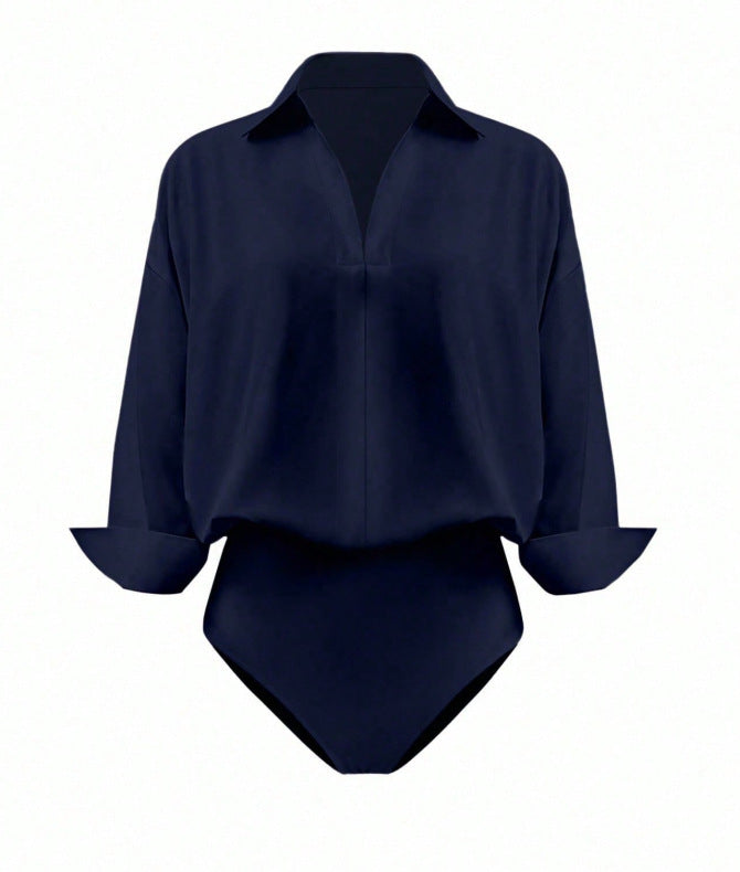 Zivelle Bodysuit - Navy Blue