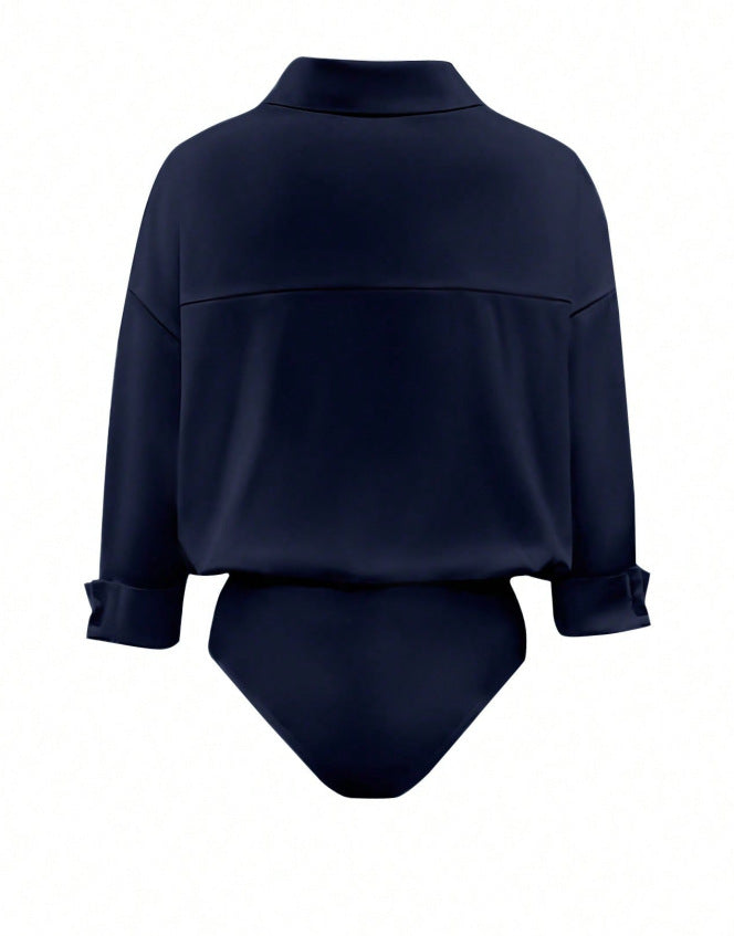 Zivelle Bodysuit - Navy Blue