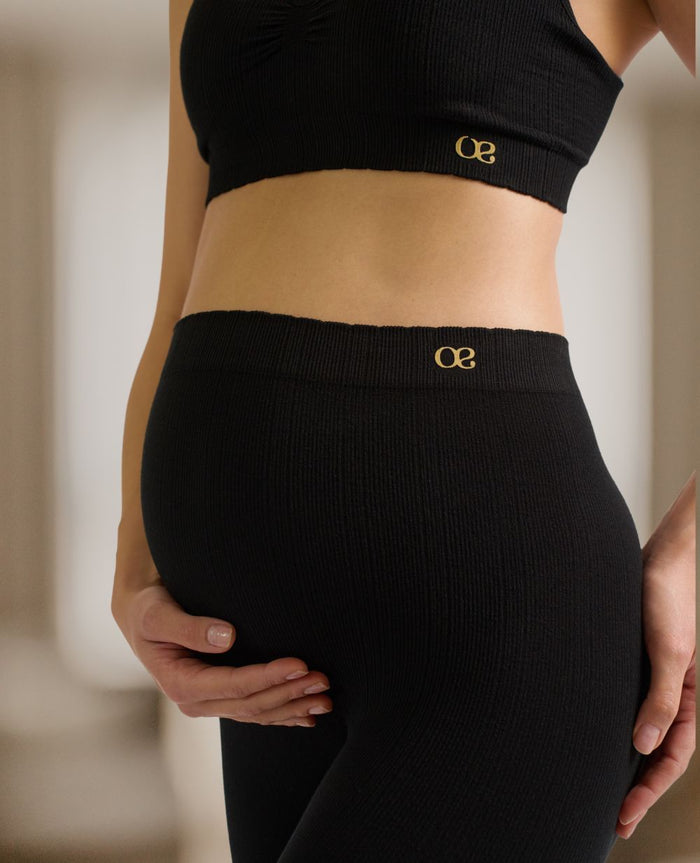 Zoé Black Maternity Panty